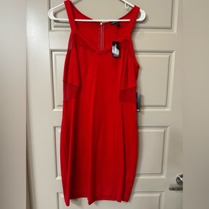 Brand new with tags red Express dress.